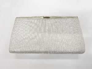 アンティーク　縞模様織出し和装バッグ